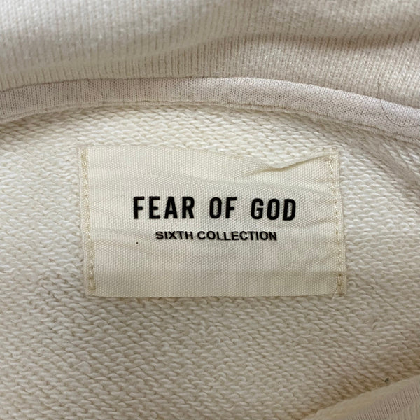 フィアオブゴッド Fear Of God 6th sixth collection Mock Neck Pullover スウェット トレーナー ホワイト Lサイズ 201MT-4113