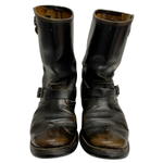【曜日割引対象外】 ヴィンテージ vintage 40's 50's US.ARMY エンジニアブーツ メンズ靴 ブーツ エンジニア ブラック 201-shoes1376 VB