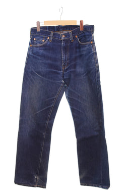 リーバイス Levi's 90s 551ZXX バレンシア工場 ボタン裏555 BIGE Made in USA 90's オフセット ビッグE USA製 デニム ブルー 31/36 103MB-646