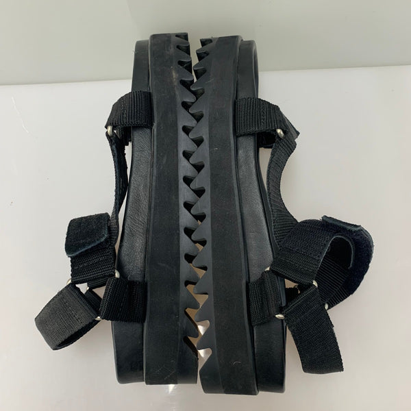 ヨーク YOAK NORMAN BLACK41 メンズ靴 サンダル その他 ブラック 41サイズ 201-shoes1496