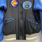 【曜日割引対象外】 スカルフライト SKULL FLIGHT MYOSEN スカジャン タグ欠損 ジャケット レッド 201MT-4716 VB