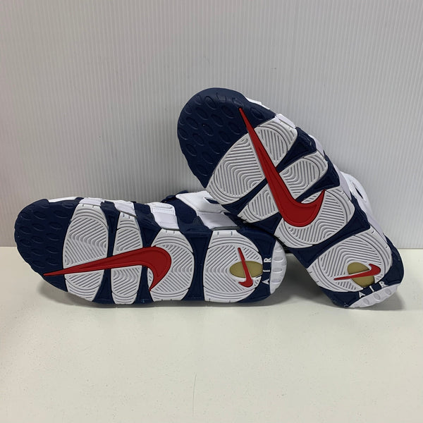 ナイキ NIKE エアモアアップテンポ 96 オリンピック Air More Uptempo 96 Olympic 2024 FQ8182-100  メンズ靴 スニーカー ネイビー 27.5cmサイズ 201-shoes1445