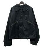 ワイパーインク WAIPER.inc イギリス軍 RAF MK3 VENTILE ベンタイル フライトジャケット ミリタリー アウター ベンタイル レプリカ 復刻 ショート丈 黒 サイズ 9 ジャケット 無地 ブラック 104MT-1046