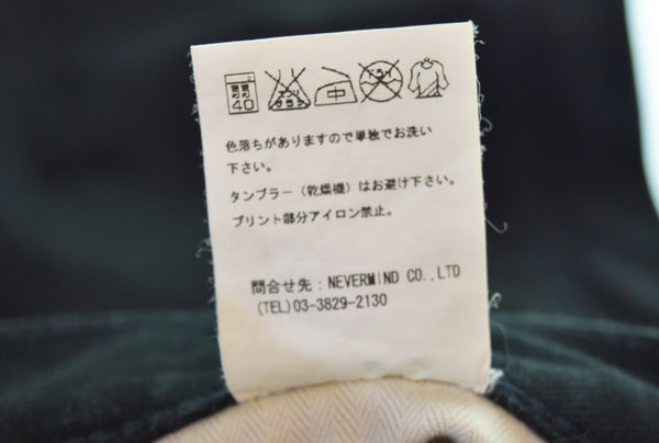 バンソン  VANSON  ダック ワークパンツ シンチバック ボトムスその他 ブラック 34 103MB-663