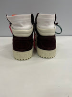 オフホワイト Off-White 3.0 OFF COURT SUPREME SUEDE BURGUNDY メンズ靴 スニーカー ワインレッド EU42 101sh-2155