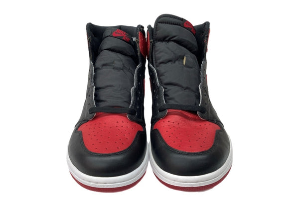 ナイキ NIKE 16年製 AIR JORDAN 1 RETRO HIGH OG BANNED エア ジョーダン レトロ ハイ ブレッド AJ1 シューズ 赤 黒 555088-001 メンズ靴 スニーカー レッド 29.5cm 104S-984