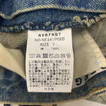ネヴァーフォーゲット NVRFRGT 3D TWISTED WIDE LEG JEANS NF241P08B デニム ブルー 1サイズ 201MB-1165