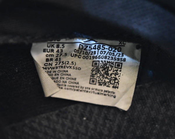 ナイキ NIKE AIR JORDAN 1 RETRO HIGH OGエア ジョーダン 1 レトロ ハイ オリジナル ブラック DZ5485-020 メンズ靴 スニーカー ブラック 27.5cm 103S-1299