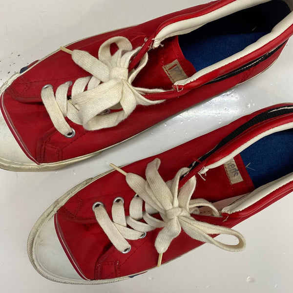 【曜日割引対象外】 プロケッズ PRO-Keds 90's ナイロン メンズ靴 スニーカー レッド 25.5cmサイズ 201-shoes1513 VB