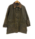 バブアー Barbour 90's 90年代 3ワラント BORDER ボーダー ワックス コットン オイルドジャケット コート VINTAGE ヴィンテージ A201 C42 ジャケット カーキ 101MT-5401