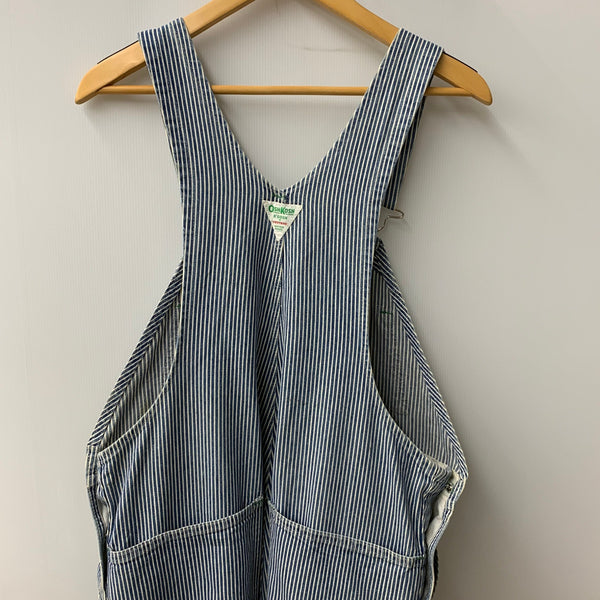 オシュコシュ OSHKOSH 70s ッコリーストライプ オーバーオール つなぎ・オーバーオール ブルー 38/9サイズ 201MB-1044