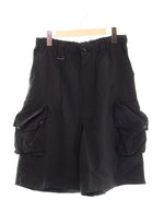 ヨーク YOKE 24ss Multi pockets utility shorts マルチポケット ユーティリティー ショーツ YK24SS0653P ハーフパンツ ブラック 2 103MB-188