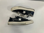 コンバース CONVERSE ONE STAR（A）OX BLACK/WHITE ワンスター ブラック 1C1255 レディース靴 スニーカー ブラック 23.5cm 101sh-2271