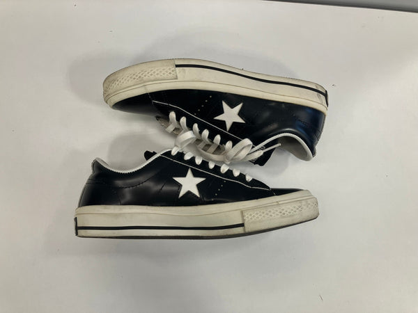 コンバース CONVERSE ONE STAR（A）OX BLACK/WHITE ワンスター ブラック 1C1255 レディース靴 スニーカー ブラック 23.5cm 101sh-2271