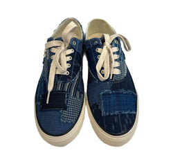 ラルフローレン RalphLauren KEATON V2-SK-LTL パッチワーク ロースニーカー シューズ メンズ インディゴ 青 メンズ靴 スニーカー ブルー 27.5cm 101sh-2411