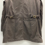 【曜日割引対象外】 ファンセットオブアート FUNSET OF ART MARIN COUNTY MADE カバーオール ウールジャケット コート ブラウン Lサイズ 201MT-4300 VB