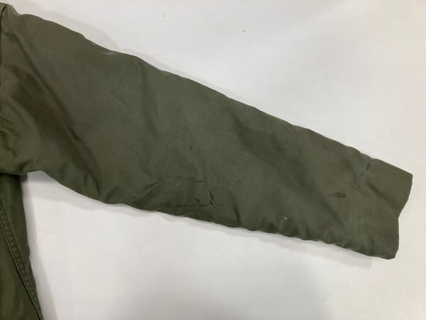 ミリタリー military 80's 80年代 US NAVY 米軍実物 A-2 デッキジャケット VINTAGE ヴィンテージ ジャケット カーキ Sサイズ 101MT-5037