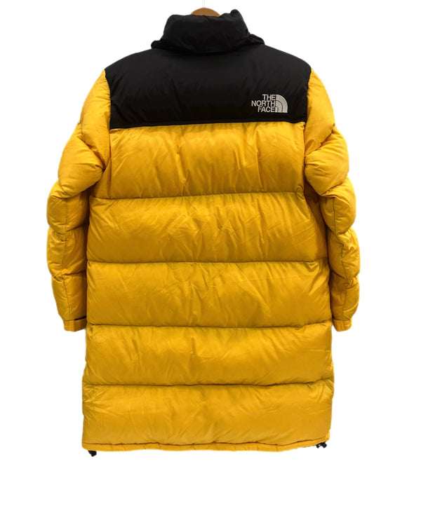 ノースフェイス THE NORTH FACE Long Nuptse Coat ロング ヌプシコート ダウンコート  NDW91951 ジャケット イエロー Lサイズ 101LT-111