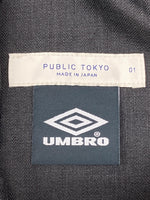 アンブロ UMBRO × PUBLIC TOKYO パブリック トウキョウ ナチュラル トラック パンツ 黒 ロゴ ボトムスその他 ブラック SIZE 1 104MB-246