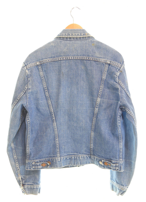 ラングラー Wrangler 70s 126MJ  DENIME JACKET 70's デニムジャケット  四つポケット ダブルステッチ 42 ジャケット ブルー 103MT-2565