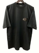 バレンシアガ BALENCIAGA GAFFER T-Shirt ガファー Tシャツ グラフィック プリント クルーネック 黒 641675 TNVG1 1089 XXS Tシャツ ロゴ ブラック 104MT-234