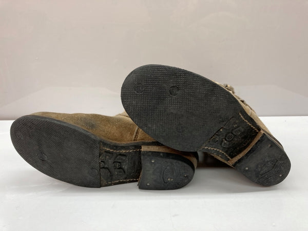 レッドウィング RED WING ENGINEER BOOTS suede エンジニア ブーツ スエード ANSI Z41 PT83 茶 8268 メンズ靴 ブーツ エンジニア ベージュ サイズ 7D 104S-1057