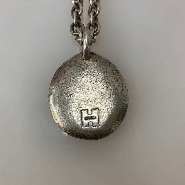 【曜日割引対象外】 【中古】テンダーロイン TENDERLOIN PENDANT BS STERLING SILVER HOSANNA チャームネックレス メンズジュエリー・アクセサリー ネックレス・ペンダント シルバー 201goods-711