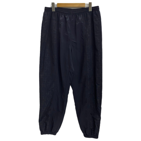 ブルーブルー BLUE BLUE ナイロンリフレクタープリント ウォームアップパンツ 1002168 ボトムスその他 ブラック 2サイズ 201MB-868