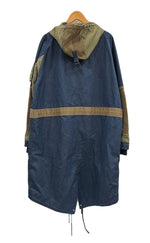 リーバイス Levi's Levi’s Made & Crafted® × White Mountaineering ホワイトマウンテニアリング MODS COAT モッズコート アウター デニム切替 ジャケット ブルー Lサイズ 101MT-5288