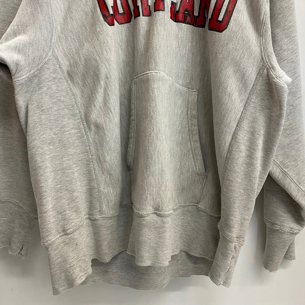 【曜日割引対象外】 チャンピオン Champion 80's REVERSE WEAVE USA製 トリコタグ CORTLAND パーカ グレー XLサイズ 201MT-3660 VB