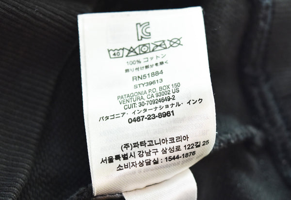 パタゴニア PATAGONIA ALPINE ICON REGENERATIVE ORGANIC PILOT COTTON CREW SWEATSHIRTスウェットシャツ 39613 スウェット ブラック LLサイズ 103MT-3433