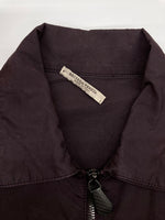 ボッテガヴェネタ BOTTEGA VENETA FULLZIP JACKET フルジップ ジャケット RUNWAY JACKET 薄手 アウター ボルドー 紫 サイズ 48 ジャケット 無地 パープル 104MT-2108