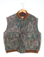 US US古着 80s MOSSY OAK リアルツリー2wayブルゾン USA製 80's 短丈 デタッチャブル シンサレート ジャケット マルチカラー LLサイズ 103MT-2896