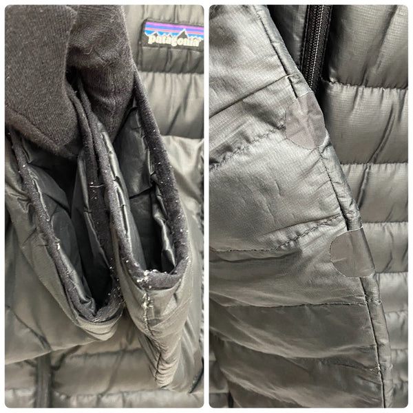 パタゴニア PATAGONIA ダウン セーター フルジップ フーディー 84700FA11 ジャケット ブラック Sサイズ 201MT-4426