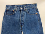 リーバイス Levi's 501XX 復刻 90's 90年代 ボタン裏552刻印 デニム アメリカ製 MADE IN USA デニム ネイビー W32×L36 101MB-588