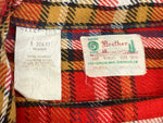 ファイブブラザー FIVE BROTHER 60's 60年代 森タグ ヘビーネルシャツ ヘビネル フランネル MADE IN USA アメリカ製  Vintage ヴィンテージ チェック  16 1/2 長袖シャツ レッド Lサイズ 101MT-4360