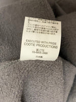 クーティー COOTIE PRODUCTIONS PRINT PULLOVER PARKA LOGO プルオーバー ロゴ　プリント パーカ グレー Sサイズ 101MT-3141