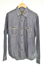 テンダーロイン TENDERLOIN CHAMBRAY シャンブレー  シャツ  長袖シャツ ブルー Sサイズ 103MT-3485