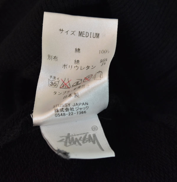 ステューシー STUSSY 00s laura max hooded sweat スウェットパーカー パーカ ブラック Mサイズ 103MT-3277