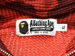 アベイシングエイプ A BATHING APE  Camo Hoodie ジップパーカー赤 001ZPJ301013M パーカ レッド LLサイズ 103MT-2860