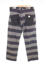 ウエストライド WESTRIDE ヘリンボーン ボーダー柄 パンツ ボトムスその他 ブラック 34 103MB-662