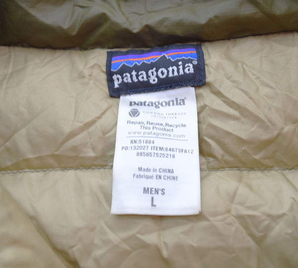 パタゴニア PATAGONIA DOWN SWEATER ダウンジャケット カーキ 84673FA12 ジャケット カーキ Lサイズ 103MT-1809