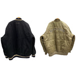 ショーンジョン SEAN JOHN リバーシブル スタジャン ナイロン ジャケット ベージュ XXLサイズ 201MT-4575