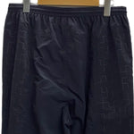 ブルーブルー BLUE BLUE ナイロンリフレクタープリント ウォームアップパンツ 1002168 ボトムスその他 ブラック 2サイズ 201MB-868