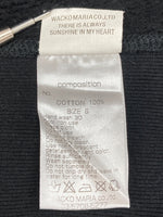 ワコマリア WACKO MARIA ×NECK FACE ネックフェイス GUILTY PARTIES スウェット フーディ パーカー 黒 パーカ プリント ブラック Sサイズ 104MT-2229