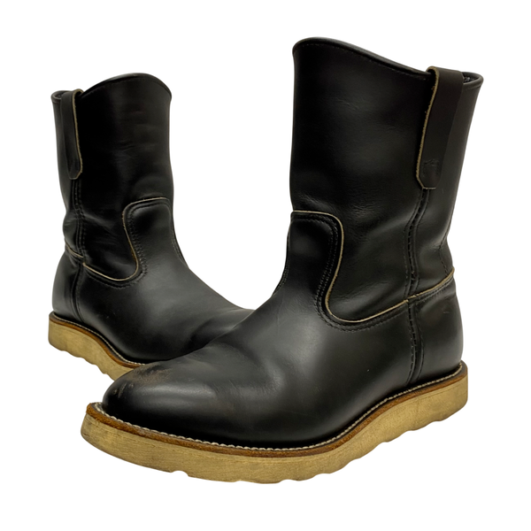 【曜日割引対象外】 レッドウィング RED WING PECOS BOOTS 8169 メンズ靴 ブーツ ペコスタイプ ブラック 25.5cmサイズ 201-shoes1500 VB