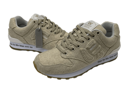 サンガッチョ via SANGACIO ×Wako’s Room ワコーズルーム ベージュ ウール イニシャルN レディース靴 スニーカー ベージュ 24cm 601sh-52