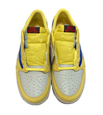 ジョーダン JORDAN Travis Scott × Nike Women's Air Jordan 1 Retro Low OG Canary トラヴィススコット × ナイキ ウィメンズ エアジョーダン1 レトロ ロー OG カナリー DZ4137-700 メンズ靴 スニーカー イエロー 28.5cm 101-shoes1757