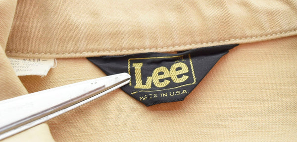 リー Lee 70s Lee Chamois Cloth Jacket シャモア クロス ジャケット ジャケット ベージュ 103MT-1587