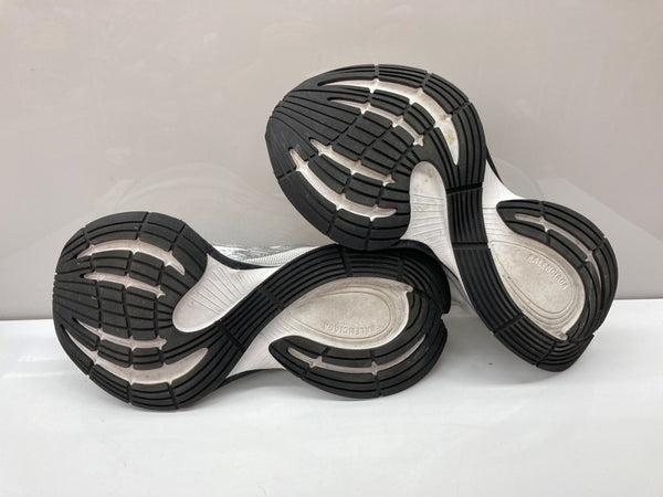 バレンシアガ BALENCIAGA CIRCUIT SNEAKER サーキット スニーカー ローカット シューズ 白 銀 793945 メンズ靴 スニーカー ホワイト 27.5cm 104S-982